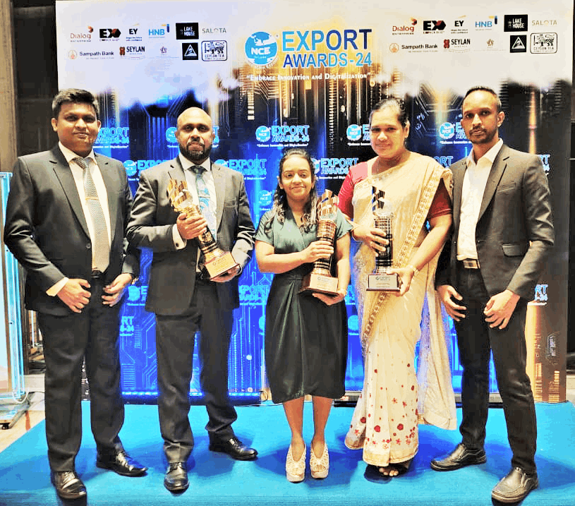Plastipak Lankan news of a win and shows off trophies.
