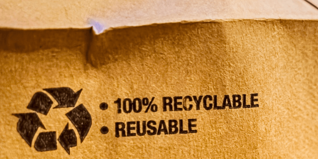 Close-up of Pope Packaging AU's sustainable paper sack, plastic-free and recyclable, designed for eco-friendly packaging solutions.